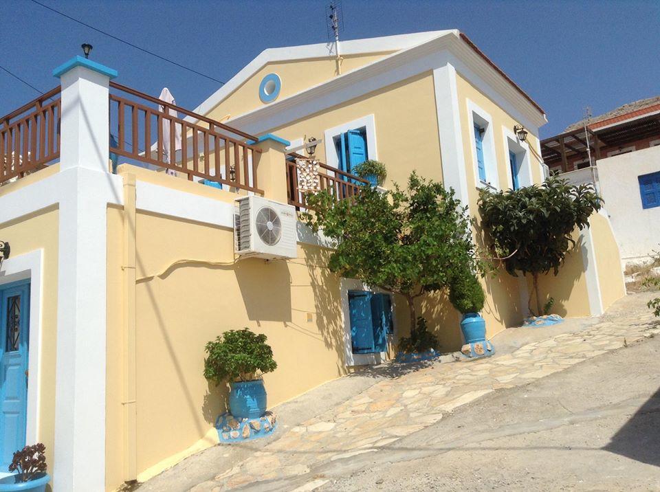 Villa Efraim Amalia Chalki Town Exterior photo